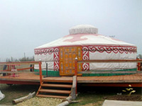 The life of the nomads in Kalmykia